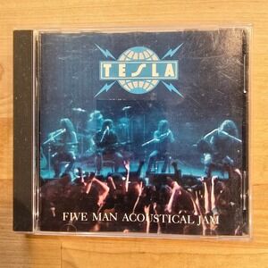 Tesla – Five Man Acoustical Jam CD 1990 Hard Rock Live Geffen